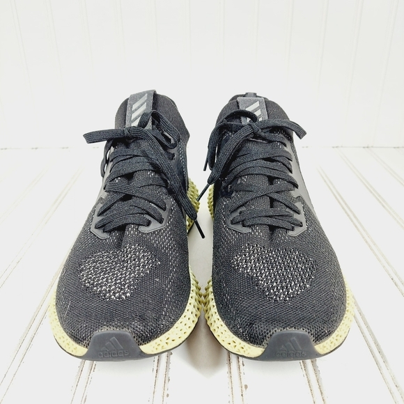 adidas AlphaEdge 4D Reflective Men's Black Athleisure Running Sneakers I713 - Picture 5 of 9